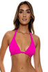 Luli Fama Pura Curiosidad Triangle Halter Top